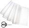 SHENSAIGO 8 Stück Antibakterielle Kühlschrankmatten, Kühlschrank Matten Weiß, rutschfest Kühlschrankeinlagen, DIY Zuschneidbar Kühlschrank Pad für Schubladenmatte Schuhmatte Schrank (29x45cm)