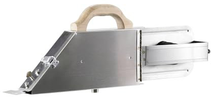 Trockenbau-Banjo, Schnellfüllung, Edelstahl, Bodenfüllventil für schnelles Laden, Advance Equipment MFG Co. | Hält 150 m Klebebandrolle sicher | Modell 4618 | über 100 Jahre Familienbesitz in den USA