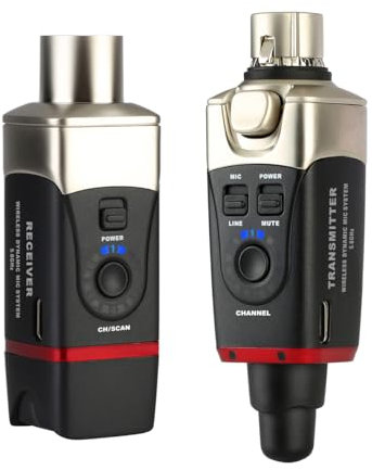 XVIVE U35-5.8 GHZ MICROPHONE WIRELESS SYSTEM - BLACK