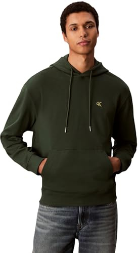 Calvin Klein Herren Ls Eu 350terry Monogram Hoodie Lv04rc297g Sweatshirts (1er Pack)