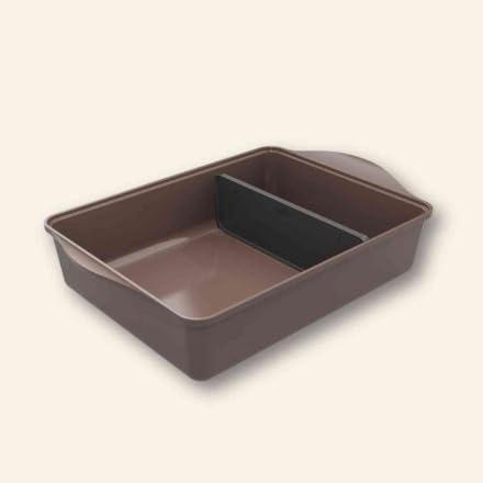 L'incroyable plat de cuisson réglable Cookut (Marron)