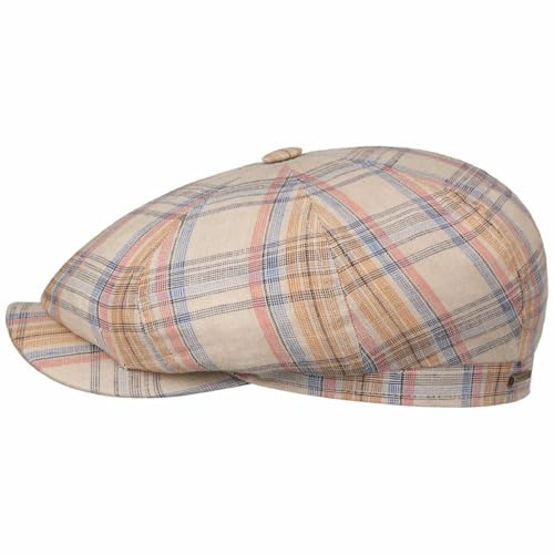 Stetson Hatteras Orsley Schirmmütze Karomuster Herren Frühling Sommer