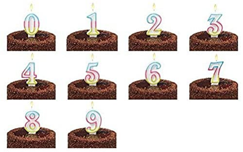 Susy Card 40012148 - Zahlenkerze '9'