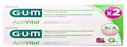 GUM Activital Q10 Zahnpasta 2er Pack (2 x 75 ml)