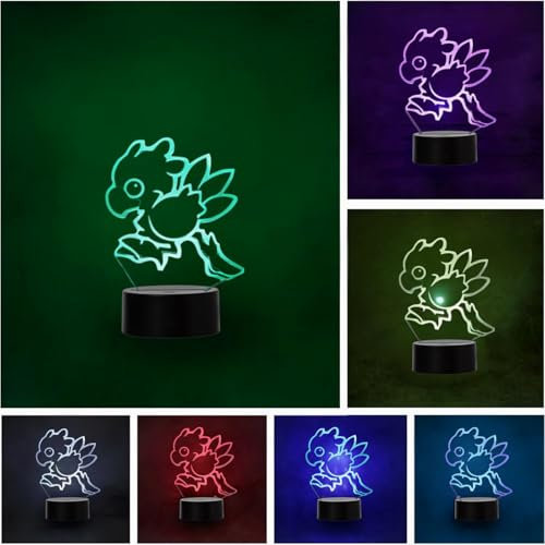 Wolobox Chocobo Nachtlicht LED USB Farbwechsel Dekoration