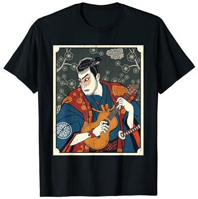 Ukulélé à 6 cordes pour guitare acoustique, concert japonais T-Shirt