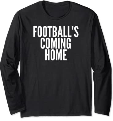 Football's Coming Home England Langarmshirt