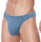 ZUOLAIYIN String en bambou pour homme sexy sous-vêtements pour homme Confortable Slip Thong Sous-vêtement stretch Big Bulge Pouch Spandex Low Rise Tanga, Bleu faisceau(8295), XL