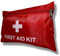 First Aid Kit Erste-Hilfe-Set, tragbar, 20 x 14, für Motorrad, Scooter, Fahrrad, 40 Stück