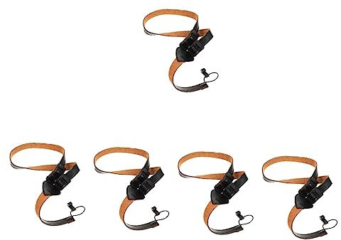 Vaguelly 5st Gitarren Band Banjo-zubehör Personalisierter Ukulelengurt Ukulele Für Kinder Vintage Akustikgurt Ukelele Riemen Kinder Handschlaufe Fell Wenden Männer Und Frauen Böhmen