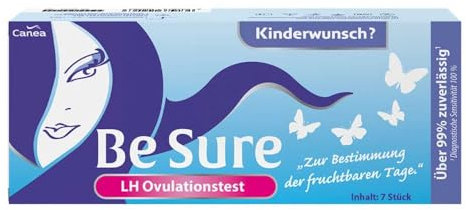 BE SURE Ovulationstest bei Kinderwunsch 7 St