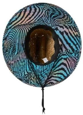 Quiksilver Outsider Waterman Chapeau de paille pour homme Protection solaire, Bjn7, Taille L