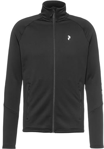 Peak Performance Herren Fleecejacke Rider Black-Black XXL