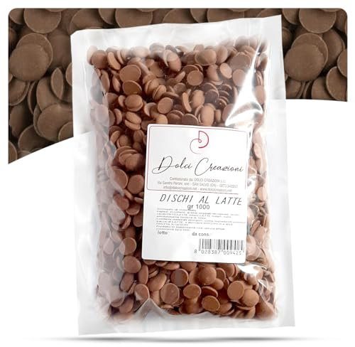 DISQUES CHOCOLAT AU LAIT - 1 Kg - Décorations pour gâteaux et gâteaux