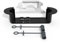 HOLACA 3 in1 Wall Mount Holder Kit for StarLink Mesh WiFi Router V2 & Star Link Ethernet Adapter (Starlink Ethernet Cable Caddy, Starlink Mounting Bracket, StarLink Cable End Protection Cover