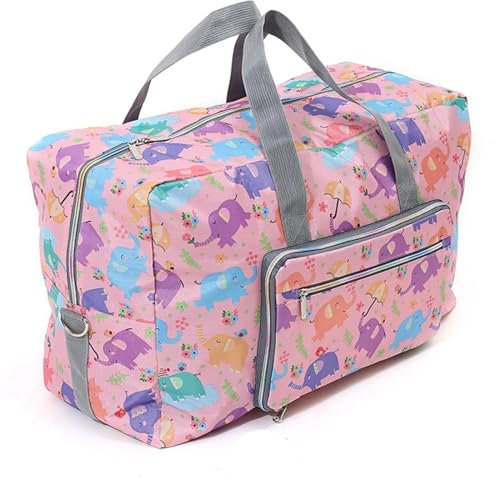 Reisetasche Damen Reisetaschen, große Kapazität, faltbares Gepäck, Reisehandtaschen, Nylon, wasserdichte Aufbewahrungstasche, Reisetasche Travel Bag (Color : 7)
