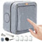 Interruptor universal resistente a la intemperie, interruptor de luz Sporgo 20 A IP66, resistente al agua, interruptor con interruptor independiente y luz de control, gris para exterior, jardín,