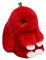 Porte-clés en Forme De Lapin Mignon Lapin Porte-Clés en Fourrure Moelleux Pompon Porte-Clés Pompon pour Voiture Porte-clés Charme Sac à Main Cadeaux pour La Saint Valentin (Rouge,15cm)
