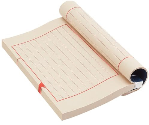 PH PandaHall Papier Xuan de Calligraphie Chinoise, Cahier de Reliure Classique Papier de Script Lettrage Écriture Papier à Dessin Écriture Bouddhiste Copie Livre Vierge pour Calligraphie