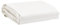 vidaXL Bâche, Couverture de Toit avec Oeillets Métalliques, Bâche de Protection Résistante aux UV Jardin Extérieur, Blanc 1x2,5 m 650 g/m²