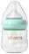 Oberni Glass Baby Bottle, Easy to Clean, Anti-Colic Baby Bottle with Slow Flow Breast-Like Teat 120ml 4OZ (Pack of 1), 0~3 Months, Pink