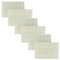 vhbw 6x Pollenfilter kompatibel mit Bosch Exclusiv WTL120 WTL120/02, WTL120 WTL120/01, WTL120FG/03, WTL120FG/01 Wäschetrockner