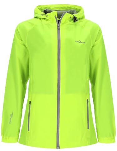 Blue Wave Damen Funktionsjacke Fabienne - Outdoor-Jacke Regenjacke Wander- und Fahrradjacke in Marine Größe 42