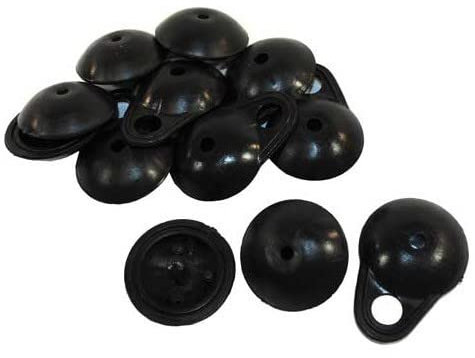 Kit de 6 clips oeillets pour fixation tapis de sol