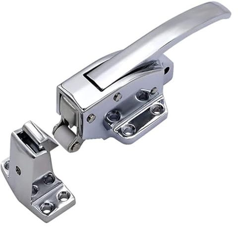 Poignée de porte de chambre froide, poignée de porte de chambre froide, serrure de porte de chambre froide, loquet de poignée de chambre froide, loquet réglable à ressort, poignée de porte de refroidi