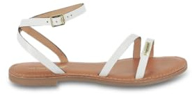 Les Tropéziennes par M. Belarbi Damen Hanak Sandalenschuhe, weiß, 36 EU