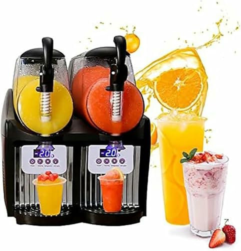 BTOIASYHF Máquina para Hacer granizados de Hielo, jugos, Batidos, Margaritas y Bebidas congeladas, para restaurantes, Bares y supermercados.