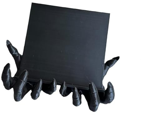 Folpus Teufelshand-Buchständer, Schreibtisch-Buchstütze, Gothic, stabil, Halloween-Dekoration, Buchhalter für Lehrbücher, Musiknoten, Zeitschriften,