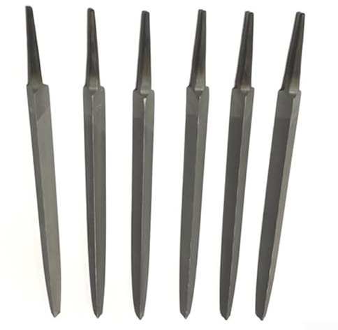 Jonikuper Dreieckige Feile für feines Schneiden von Holzbearbeitung und Metallarbeiten, Zubehör aus hochhartem Stahlmaterial in 1,5 cm / 25,4 cm / 25,4 cm
