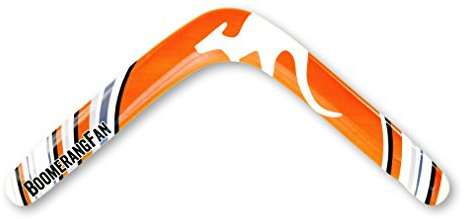 BoomerangFan boomerangfannatural-l 42,5 cm Natur Linkshänder Boomerang