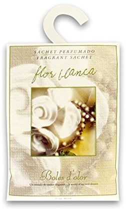 3 x blanco con aroma de flores)