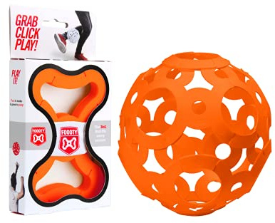 FOOOTY 001OR Faltbarer Ball Orange
