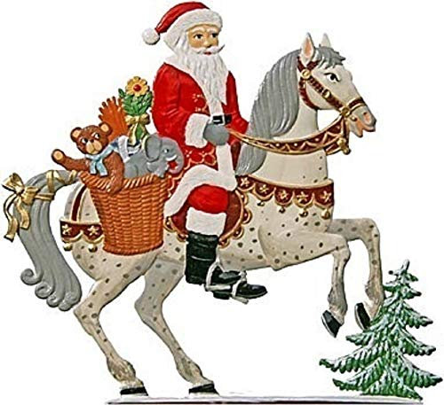 Wilhelm Schweizer Zinnfigur Nikolaus zu Pferd