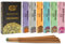 raajsee 100% Bio-Räucherstäbchen-handgerollt -6er-Pack je 15 Gramm- Frei von Chemikalien - Perfekt für Kirche,Aromatherapie,Entspannung,Meditation,Positivität und sinnliche Therapie