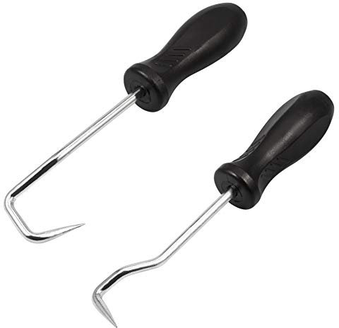 SPEEDWOX Schlauchentfernungs-Haken-Pick und Haken, 2-teiliges Set, Schlauchentferner, Werkzeuge zum Entfernen von Schlauch, O-Ring-Entfernung von Automobil-Kühlmittel-Schlauch, 20,3 cm