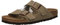 BIRKENSTOCK Herren Pantoletten Sandalen Arizona Pantolette Veloursleder Fußbett Bequem Freizeit Uni Arizona Taupe Velours-Leder tieffußbett bequem