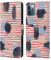 Head Case Designs Offizielle Ninola Graphische Rote Gedanke-Punkte Muster Leder Brieftaschen Handyhülle Hülle Huelle kompatibel mit Apple iPhone 12 / iPhone 12 Pro