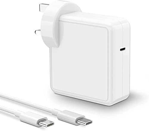 61w USB C Power Adapter,Work for macbook charger For macbook pro 13/14 charger, macbook air charger Work for MacBook Pro charger 12 Inch Included For Mac Power Cable(6.6ft/2m)