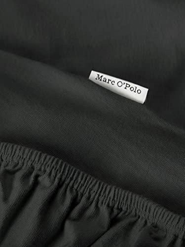 Marc O'Polo Spannbettlaken Premium Organic Jersey Anthrazit 180-200 x 200-220 cm