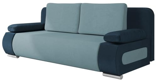 Mirjan24 Schlafsofa Emma, Sofa mit Bettkasten und Schlaffunktion, freistehendes Bettfofa, Couchgarnitur, Schlafcouch, Couch vom Hersteller (Uttario Ve. 2967 + Uttario Ve. 2960)