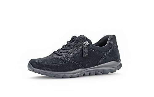 Gabor Damen Low-Top Sneaker, Frauen Halbschuhe,Wechselfußbett