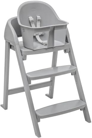 Chicco Crescendo Lite Entwicklungshochstuhl für Kinder von 6 Monaten bis 110 kg, 3 Konfigurationen, umbaubar in einen Kinder- und Erwachsenenstuhl, verstellbare Fußstütze, kompakter Verschluss
