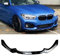 HOCAH Auto Frontstoßstange Lippe Splitter Spoiler Diffusor für BMW 1er F20 F21 M-Pack 118i 118d 120i 120d M135i M140i 2015-2019, 3 Stück/Set ABS-Kunststoff,Gloss Black