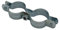Lot de 10 colliers de serrage double en acier galvanisé 25-30 mm 3/4