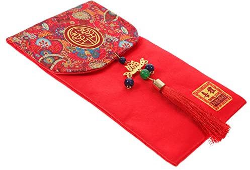 FUNOMOCYA Hochzeitsgeschenk Umschlag Chinesischer Retro Roter Geldumschlag Für Hochzeiten Robuster Yuan Design Für Geldverpackungen Und Hochzeitsdekoration