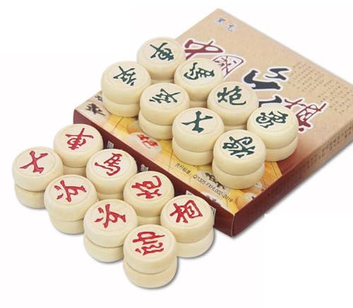 Chinois Chinois Traditionnel Traditionnel Portable Game De Conseil D'administration Chinois Xiangqi Jeu De avec des Échecs en Bois